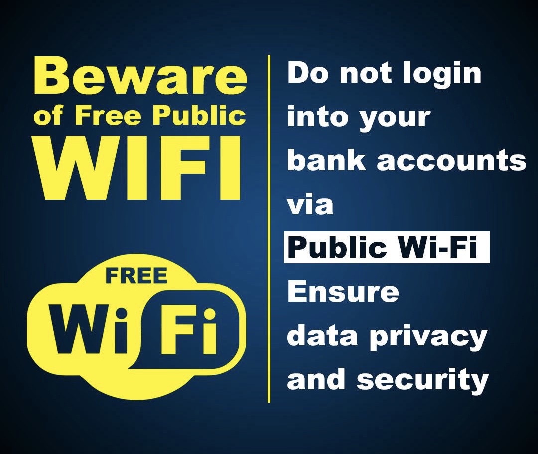 Latest News Don’t use public WiFi for online banking in South Africa
